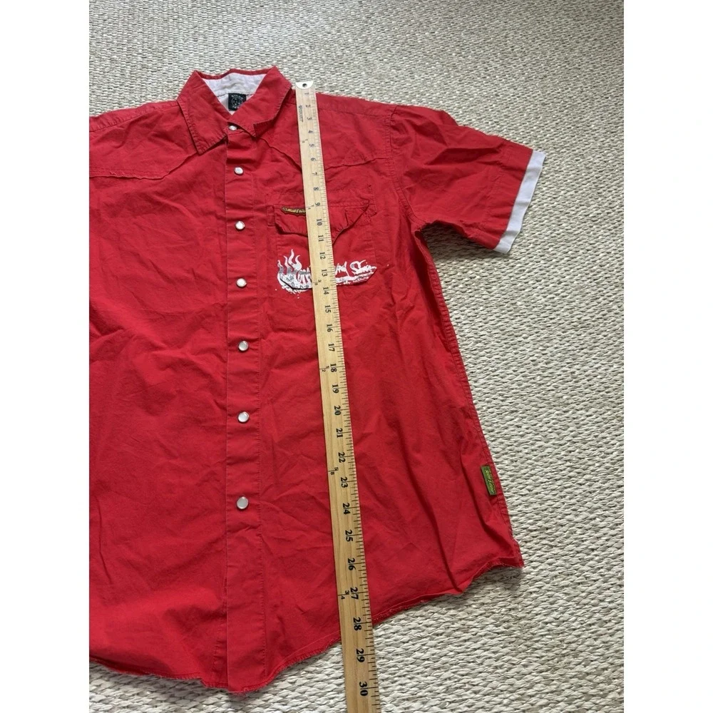 Vintage Maui‎ And Sons Short Sleeve Pearl Snap Button Up Shirt